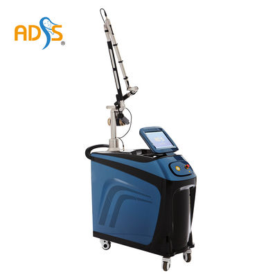 Q Anahtarlı Nd Yag Lazer Pico Lazer Dövme Silme Makinesi 1064nm 532nm