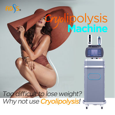 360 Cryolipolysis Zayıflama Makinesi 4 Kulplu 3000W Vakum Kavitasyon Makinesi