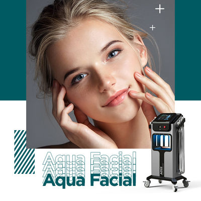 Ultrasonik Soyma Dermabrazyon Yüz Bakım Makinesi Jet Peel Enjektör Yüz Suyu Oksijen